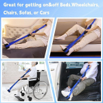 Leg Lifter Strap Lifting Helper for Getting Legs in and Out of Bed Couch must