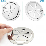 5-tolline roostevabast terasest &uuml;mmargune &otilde;huv&otilde;re tuulutusava ja k&uuml;lgnupu avamisv&otilde;re kate