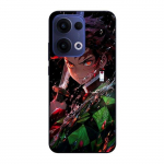Coque de t&eacute;l&eacute;phone - Maniacase - Oppo Reno 13 5G - Silicone - Souple - Demon Slayer Tanjiro Kamado
