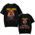 Guns N Roses 2025 tuuri T-s&auml;rgid Vintage Rock L&uuml;hikeste varrukatega Mood Puuvillased T-s&auml;rgid Naised Mehed Tees Suvi Y2K Riided Topid XL