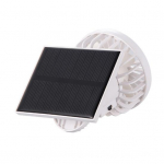 Mini Jahutusventilaator Reguleeritav Nurk Tugev &Otilde;huvool Madal M&uuml;ratase Laetav P&auml;ikeseenergial Toimiv Ventilaator Klambriga M&uuml;tsiventilaator