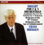 CD BRUGGEN (PRANTSUSMAA), MOZART, ORKESTER - Mozart: S&uuml;mfoonia nr. 40 PHCP5295 Jaapan Klassikaline Kasutatud