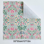 20tk/pakend 33*33cm 2-kihiline lillemustriga peosalvr&auml;tik