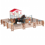 Taluloomad Hobuse Mudel Tegevus Appaloosa Harvard Hannover Clydesdale Kvartal Araabia Hobuse Figuurid Ratsaspordi M&auml;nguasjad Lastele