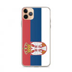 Coque T&eacute;lephone Drapeau Serbie &ndash; iPhone 11 Pro Max