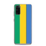 Coque T&eacute;l&eacute;phone &ndash; Samsung &ndash; Galaxy S20 Plus &ndash; Drapeau Gabon &ndash; Supp &ndash; Mitmev&auml;rviline