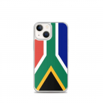 Coque iPhone &ndash; Drapeau Afrique du Sud &ndash; iPhone 13 mini &ndash; Supp &ndash; Mitmev&auml;rviline &ndash; Vertikaalne