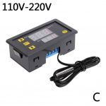 W3230 Mini digitaalne temperatuurikontroller 12V 24V 220V termostaat regulaator k&uuml;tte jahutuse juht termoregulaator anduriga