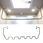 RV Indoor Clothes Drying Rack Campers Ceiling Hanger Easy to Install Space Saving Heavy Duty