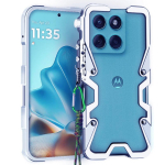 Metallist soomus Moto Edge60 jaoks Raam Motorola Edge 60s 60 Pro jaoks Alumiiniumisulamist kaitseraam P&otilde;rutuskindel &uuml;mbris Motorola Edge 60 h&otilde;be