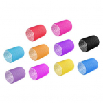 Yousheng 10 tk juukserull Isekleepuv kopsakas kuumavaba juuksekoolutaja isetegemise stiilit&ouml;&ouml;riist Random Color Self Hair Hair Roller Juuksurisalongi tarvikud 3cm