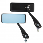 Isadep&auml;ev KM3112 Mootorratta peegel, 0,4 tolli (10 mm), Vasak ja parem komplekt, universaalne must