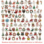 Juhuslik 20 tk/partii v&otilde;i 50 tk/partii segasuurus 96 stiilis sulam metallist j&otilde;ulutilk &otilde;li amuletid kullast ripats DIY k&auml;ev&otilde;ru kaelakee ehete valmistamiseks 20Pcs/lot