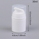 Taaspilditavad T&uuml;hjad Pumbapudelid Plastikust Mini Kreem Vaakum Kosmeetikakonteinerid Reisile Emulsioonidosaator 35/50/75/100/150/200G 35g