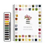 Akvarellit&ouml;&ouml;vihik algajatele 12 v&auml;rvi akvarelliv&auml;rvide komplekt Linnud Lillekoerad Akvarelliraamat Kunstitarbed lastele T&auml;iskasvanud Teismelised 1 Set