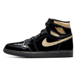 Air Jordan 1 Retro High OG Must Metallik Kuldne Unisex Tossud 555088-032 36