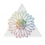 3D vikerkaare p&auml;ikesep&uuml;&uuml;dja ​​seinakleebised valguse p&uuml;&uuml;dja ​​PVC aknakile isekleepuv kleebis mootorratta kleebis PVC kile kodukaunistus