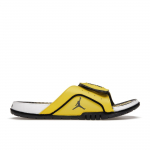Air Jordan Hydro Slide 4 Lightning Unisex Tossud Kollane Tour-Yellow Tume-Sinine-Hall DN4238-701 40
