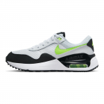 Nike Air Max SYSTM GS Valge Volt Laste tossud Puht-Plaatina Must DQ0284-100 35.5