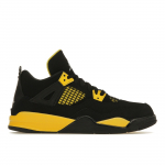 Air Jordan 4 Retro PS Thunder 2023 Laste tossud Must Tour-Kollane BQ7669-017 28