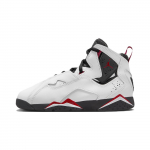Air Jordan True Flight PS Cardinal Laste tossud Valge Varsity-Punane Must 343796-100 33.5