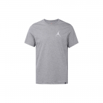 Jordan Jumpman &Uuml;hev&auml;rvilise logoga &uuml;mmarguse kaelusega l&uuml;hikeste varrukatega T-s&auml;rk Meeste pealiskatted S&uuml;sinikuhall AH5297-091 XL