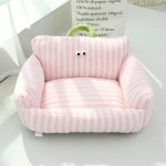 Kutsika eriline diivan kennel talvel soe lemmikloom Internet kuulsuste kassipesa v&auml;ike koer koer magamisalus padi talvevoodi 55X45 gray