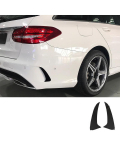 Kaitseraua spoiler C-klassile W205 C205 S205 Kupee Sedaan Universaal L&auml;ikiv Must Tagumine For Wagon Black