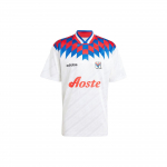 Adidas Olympique Lyonnais 95/96 Bringback V&auml;rviplokk Vabaaja Spordis&auml;rk L&uuml;hikeste Varrukatega Jalgpallis&auml;rk Meeste Topid Valge IM8518 S