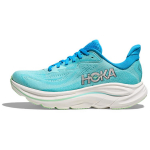 Hoka One One Clifton 10 Moodsad Mugavad Kangast S&uuml;nteetilisest Nahast Libisemisvastased Kulumiskindlad Madalad Vabaaja Jooksukingad Naiste toss 1162031-SKYW 37