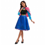 Cosplay muinasjutud K&uuml;lmunud printsess Anna kost&uuml;&uuml;m Unistuste kost&uuml;&uuml;m Lavakost&uuml;&uuml;m S