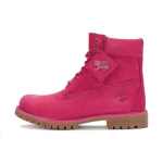 Timberland Premium Nahast 50. Aastap&auml;eva Erikollektsioon Mugavad Vastupidavad Pahkluusaapad Meeste saapad Roosa A5VHDW 40
