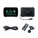 5-tolline Moto juhtmevaba CarPlay Android Auto Mootorratta GPS-navigatsiooni kuvariekraan Mootorratas Bluetooth 5.0 Multimeediam&auml;ngija Veekindel