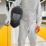Epee vehklemiskiiver professionaalne m&otilde;&otilde;gav&otilde;itluseks Hingav Mugav N&auml;okaitse Varustus XXS