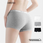 Christies Women's Seamless Cotton Sport Boxer Briefs 3-Pack L (50-60kg)