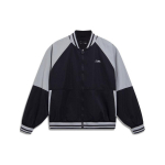 Li Ning Spordielustiili Seeria Logotr&uuml;kiga V&auml;rviplokkidest Vaba L&otilde;ikega Pesapallijakk Meeste Jakid Must AFDT095-4 XXL