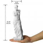Vaikne Kreeka m&uuml;toloogia kujuke Veenus de Milo kuju Aphrodite skulptuur, Jumalanna kujuke, Kunstidekoratsioon, Kodu- v&otilde;i kontorikaunistused