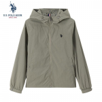 USA. POLO ASSN. Meeste kapuutsiga tuulekindel veekindel vabaaja jakk L