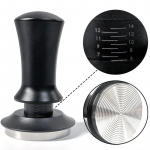 51/58 mm kohvi tamper koos s&uuml;gavuse lainetusega espresso tamper Barista Vedruga kohvi tamperi t&auml;his Kohvitarvikud 51mm