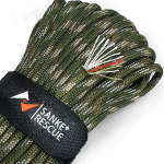 Paracord Survival Parachute Fire Cord Survival K&ouml;ied 11-&uuml;hes USA S&otilde;jav&auml;e T&uuml;&uuml;p Integreeritud Kalastusliini, Tulepulgaga, S&uuml;&uuml;tetulematerjaliga kamuflaaž