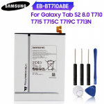 Originaal asendusaku SAMSUNG GALAXY Tab S2 8.0 T710 T715 T715C T719C SM T713N EB-BT710ABE EB-BT710ABA jaoks 4000mAh