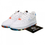 Nike Air Force 1 LV8 GS Swoosh Pack DM7597-100 EU 35.5 valge/keiserlik sinine v&auml;rv