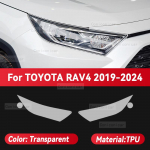TOYOTA RAV4 2019-2024 Auto Esitulede L&auml;bipaistev TPU Kaitsekate Kile Esitulede Tooni V&auml;rvimuutev Kleebis Transparent
