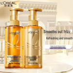 L'Oreal Suur Kuldne Pudel Eeterliku &Otilde;liga Sileduseks Juuksehoolduskomplekt