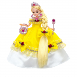 Takara Tomy Kleitide Fantaasia Printsess S&auml;rav Kollane Vanusele 3+ Licca-chan LW-23 Kleit, Riietusm&auml;nguasi,