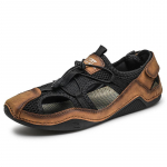 Mugavad meeste jalan&otilde;ud Pehmest nahast kingad Meeste vabaajajalatsid Hingavad s&otilde;idujalatsid Mokassiinid Meeste kingad 46 pruun