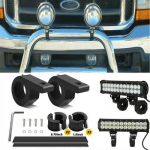 2X 1,25 Puuri Toru Rull 0,7 Pull 1 Hoidik LED Valgusriba Paigaldusklamber Klambrid