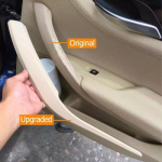 4PCS For BMW X1 E84 2010-2015 Beige Car interior Door Handle ABS Trim Cover