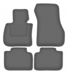 Dywaniki samochodowe welurowe grafitowe do: BMW X2 U10 crossover (2023-)