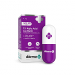 The Derma Co 1% Kojikhappe Huulepalsam SPF 50 PA+++ Arbutiini ja Peptiidikompleksiga Tumedatele Huultele 4,5 g